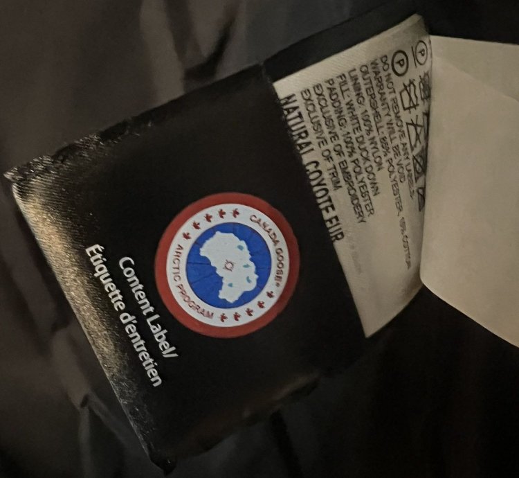 Canada goose down jacket coat