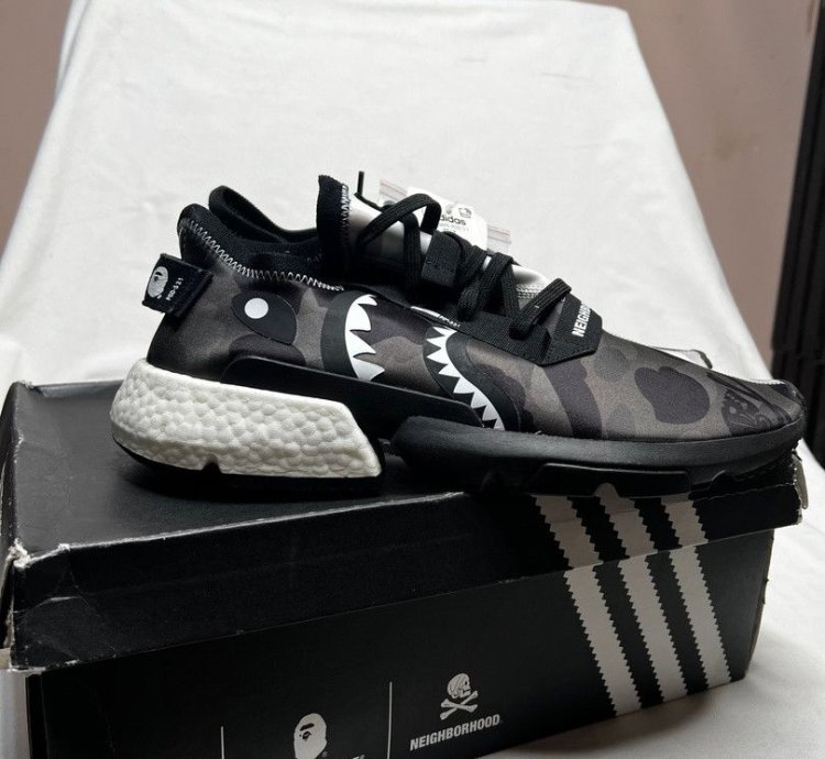 adidas POD S3 1 Bape Neighborhood