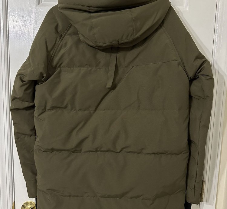 Canada Goose Emory Parka (Coyote Fur) Olive size