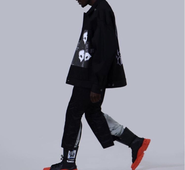 Adidas Raf Simons Hi Top Sneakers