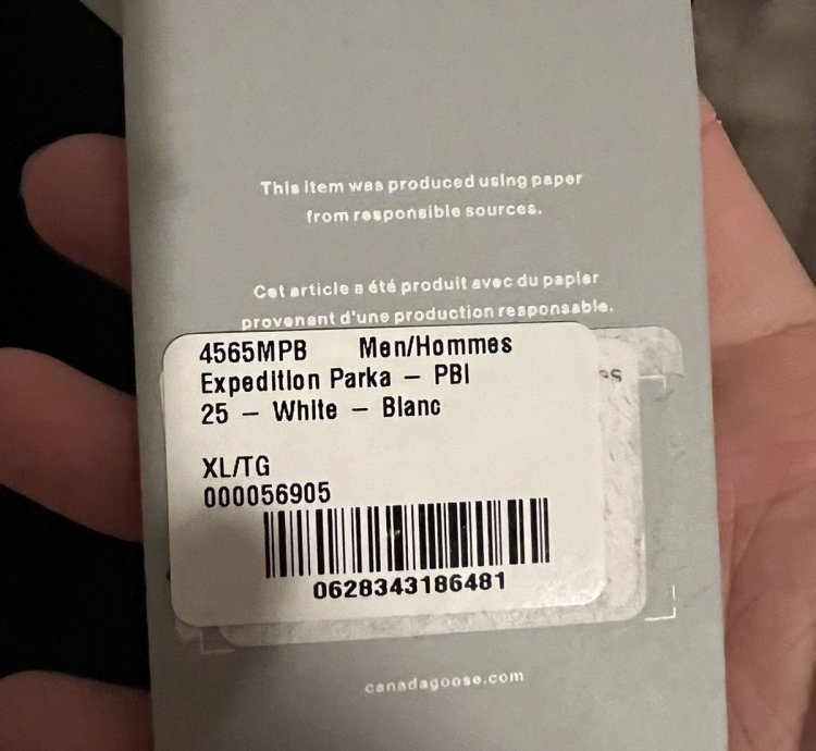 Canada Goose expedition coat