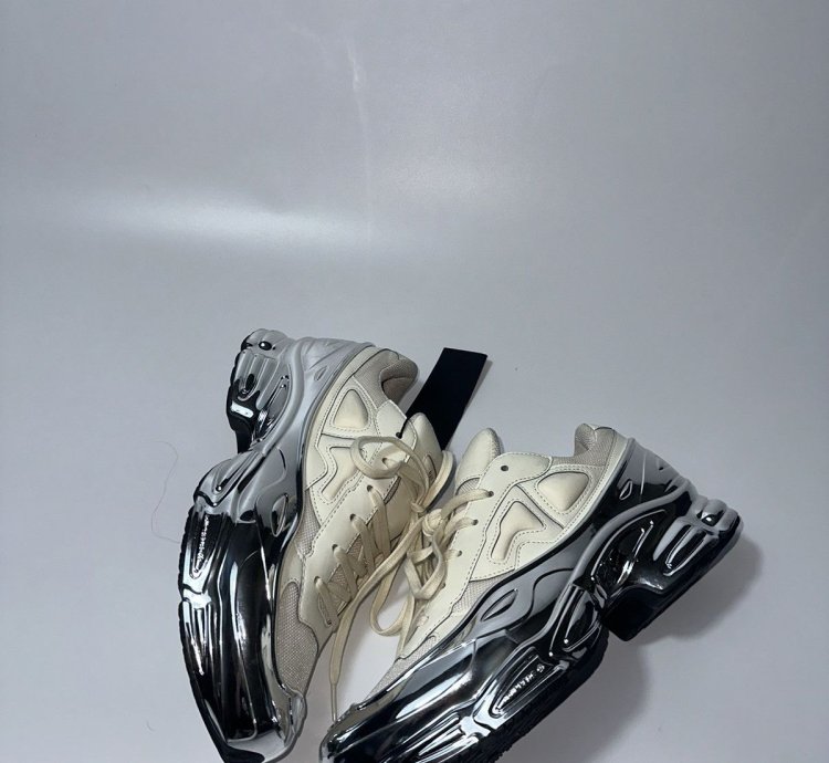 Adidas Raf Simons Ozweego White Silver Metallic