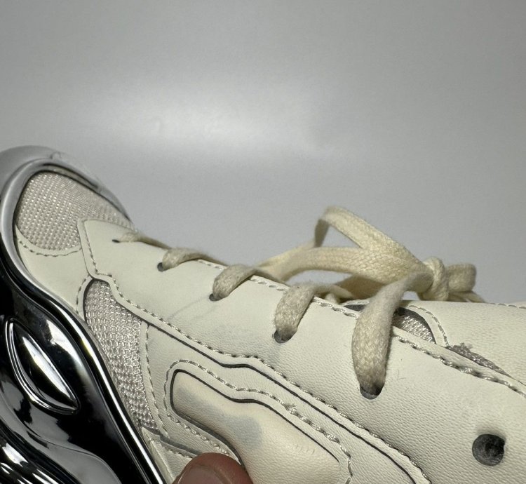 Adidas Raf Simons Ozweego White Silver Metallic