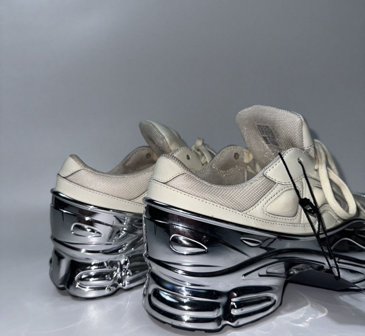 Adidas Raf Simons Ozweego White Silver Metallic