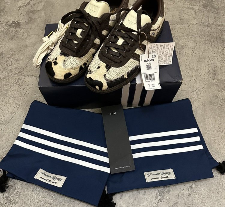 adidas samba cow print notitle