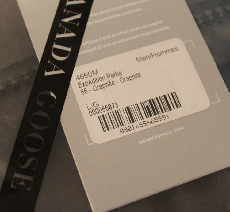 Canada Goose Expedition Parka - Graphite SIZE