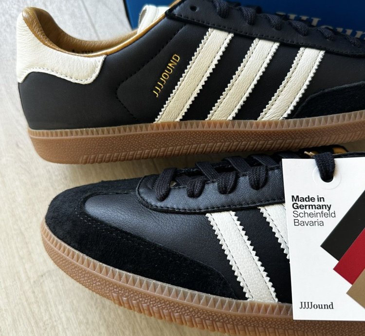 Adidas Samba JJJJound Black size 8