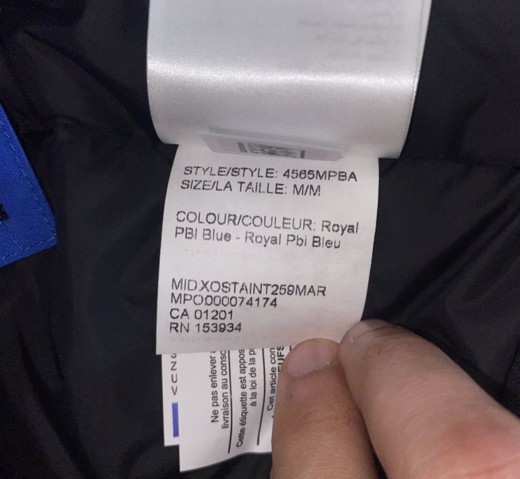 Canada Goose Expedition Parka Royal Blue