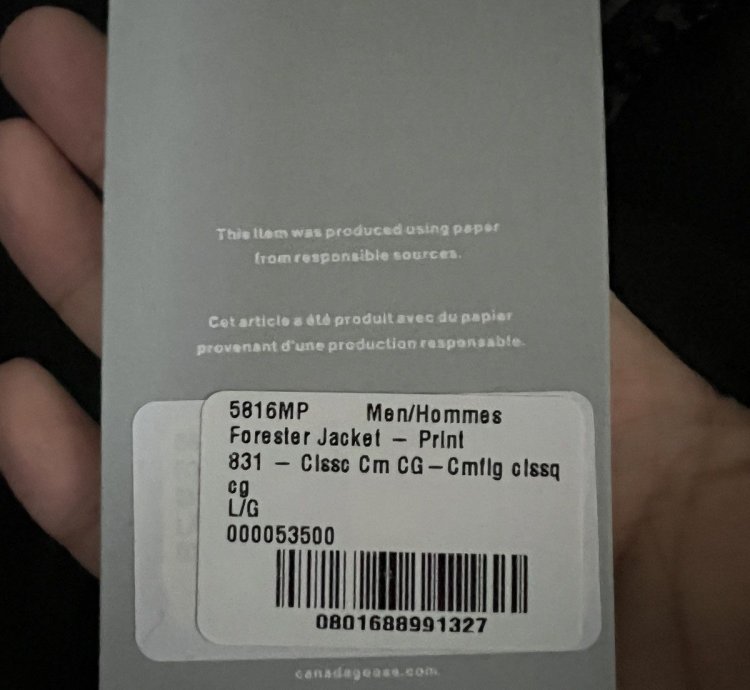 Canada Goose forester jacket