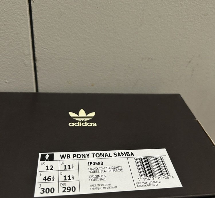 Adidas Samba Wales Bonner Leo pony black