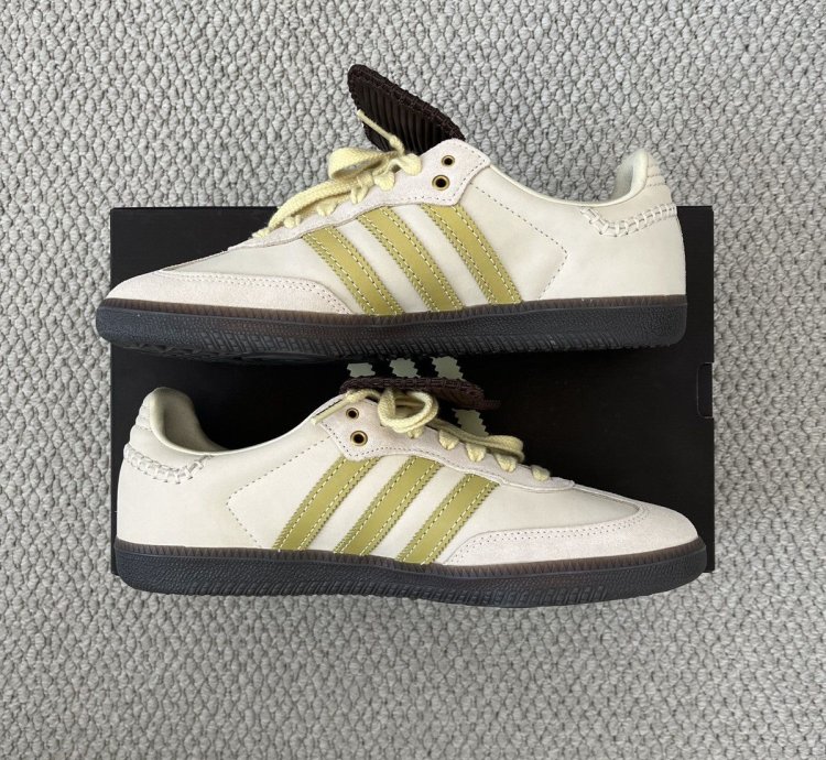 Adidas Samba Wales Bonner Nubuck Ecru Brown