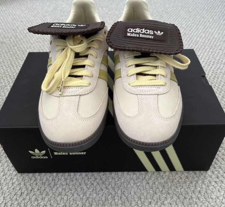 Adidas Samba Wales Bonner Nubuck Ecru Brown