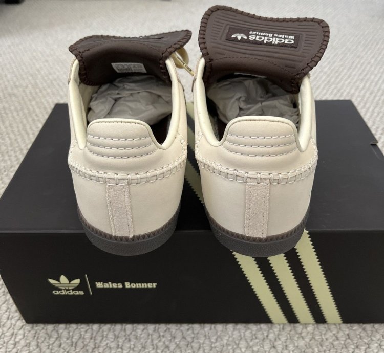 Adidas Samba Wales Bonner Nubuck Ecru Brown