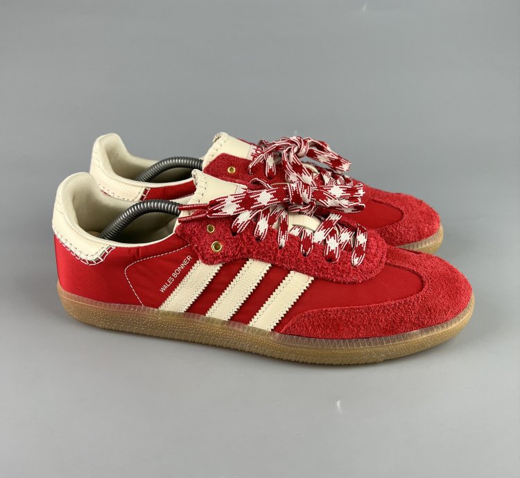 Adidas Samba Wales Bonner Red Men Sneakers US 9
