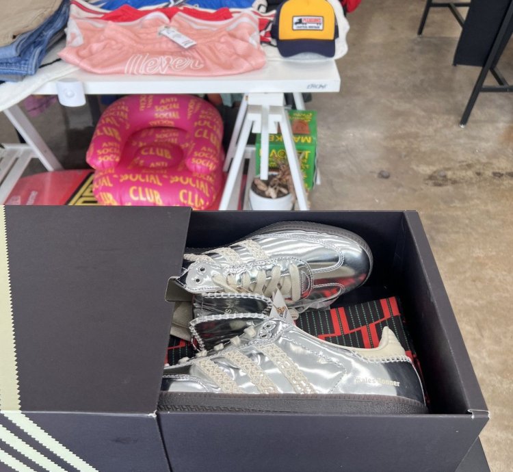 Adidas Samba Wales Bonner Silver Sz 12 (2023)