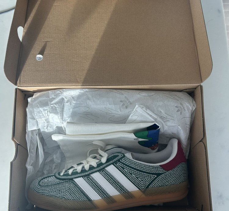 Adidas Sean Wotherspoon Gazelle Indoor Hemp Green