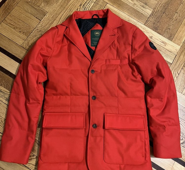 Canada Goose Henry Poole W1 Blazer Coat Jacket Wool Small
