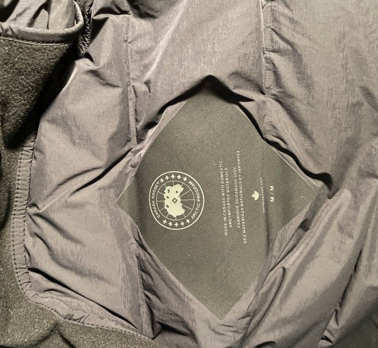 Canada Goose HyBridge CW Reflective Down Jacket Black Label