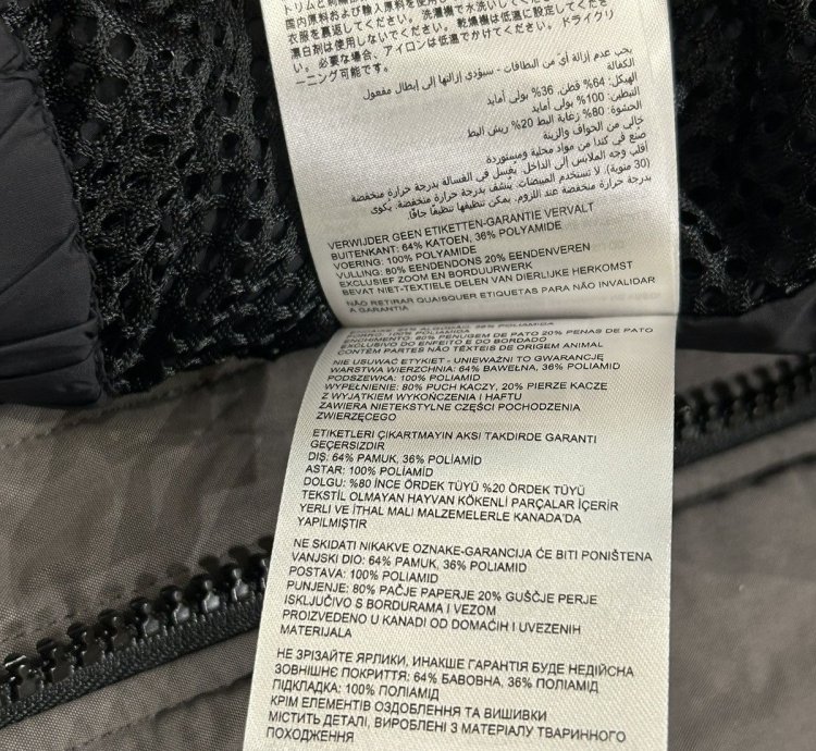 Canada Goose Jacket Grey