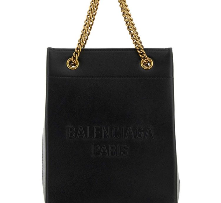 Balenciaga Duty Leather Tote Bag
