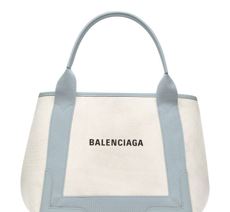 Balenciaga Logo Print Tote Bag