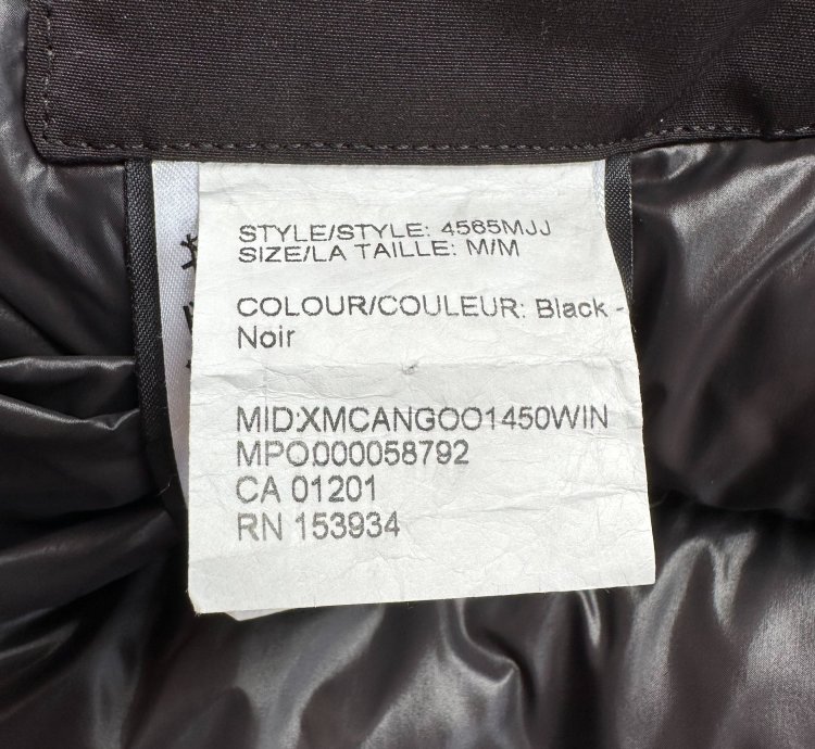 Canada Goose Juun Black Expedition Men Jacket