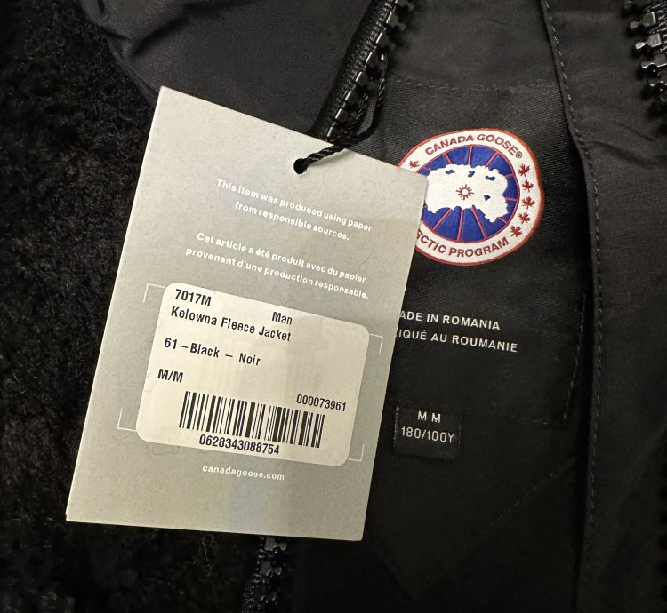 Canada Goose Kelowna Fleece Black Medium