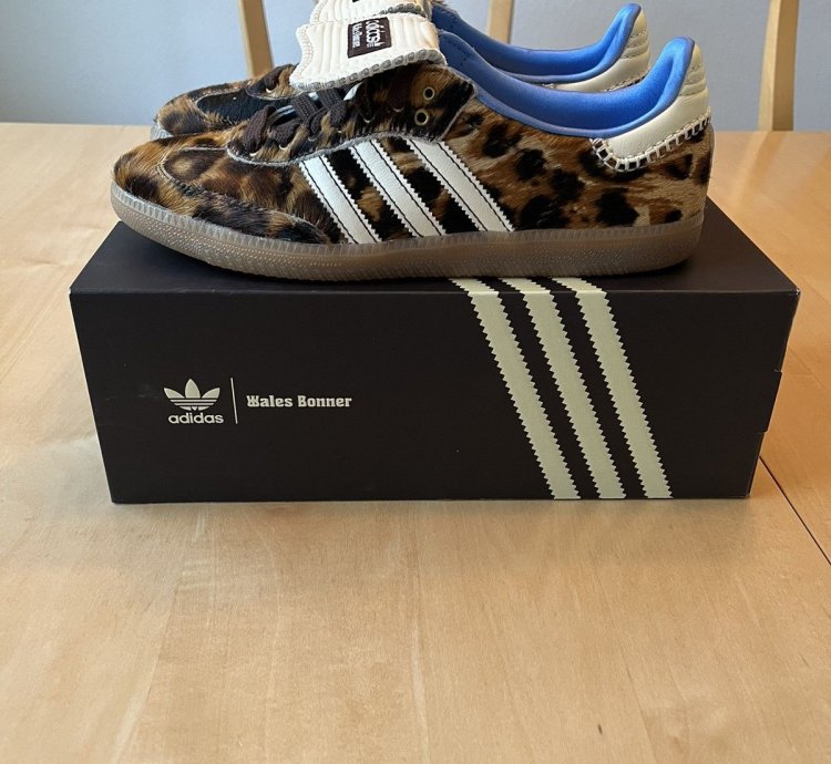 Adidas Wales Bonner Pony Leopard Samba Men 9 5