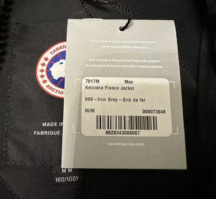 Canada Goose Kelowna Full Zip Fleece Jacket