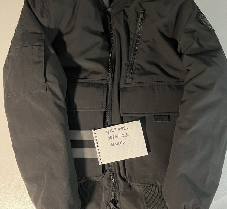 Canada Goose Kirkfield Bomber Jacket Black Label
