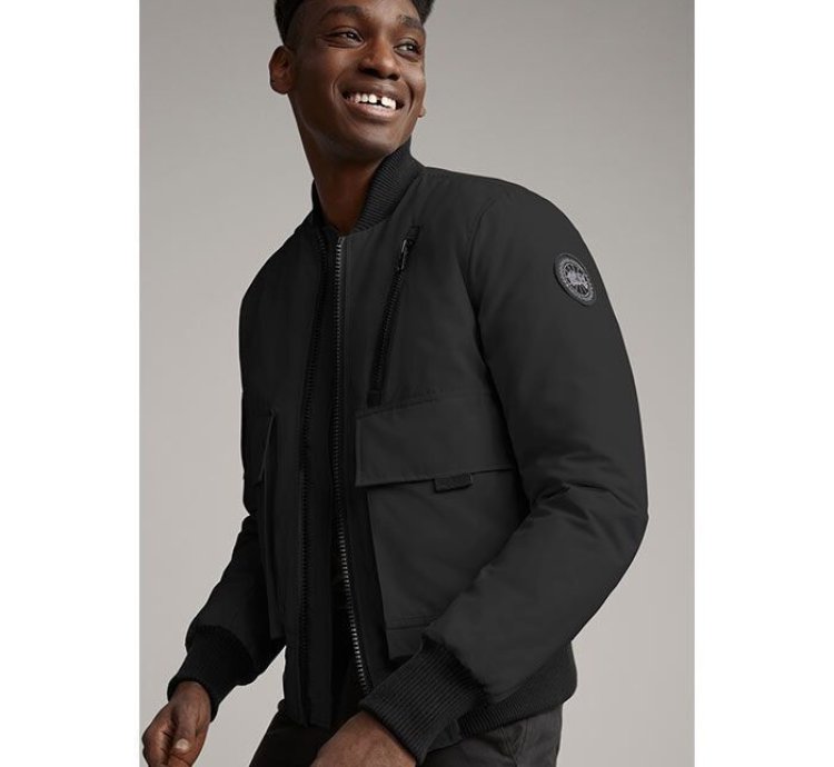 Canada Goose Kirkfield Bomber Jacket Black Label