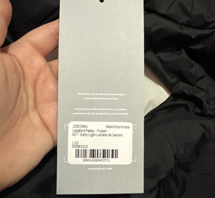 Canada Goose Langford Men Parka fusion fit