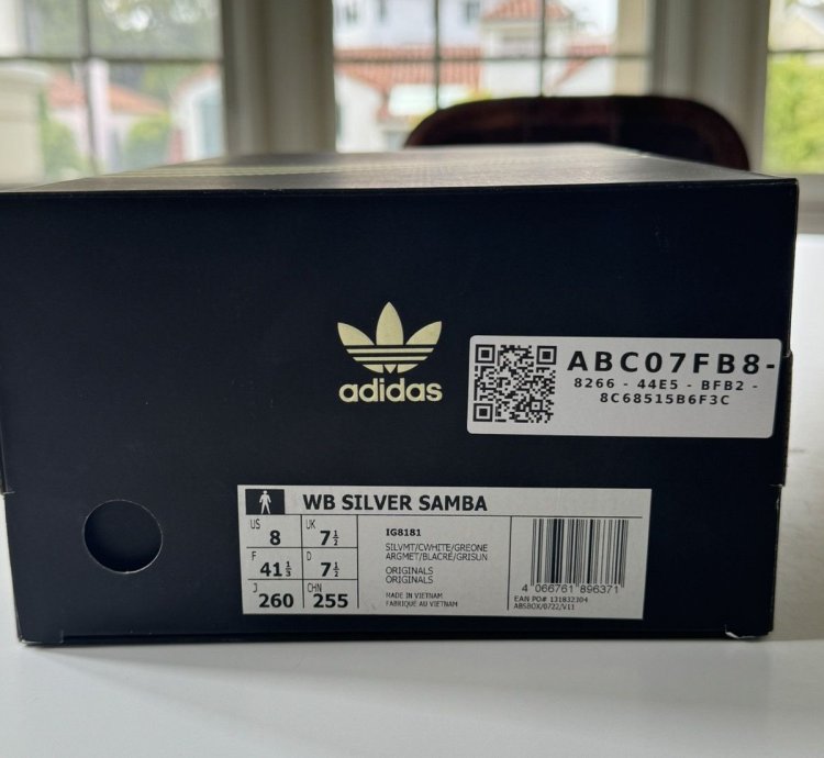 Adidas Wales Bonner Silver Sambas