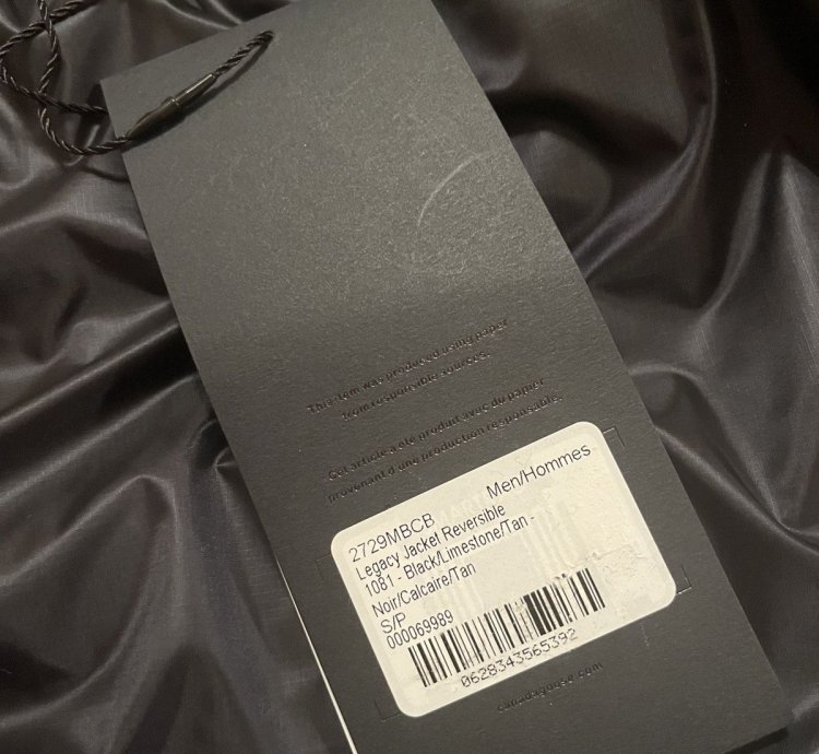 Canada Goose Legacy Reversible Jacket