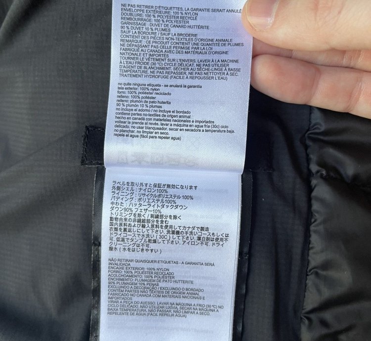 Canada Goose Lodge Down Jacket Matte Finish - Size