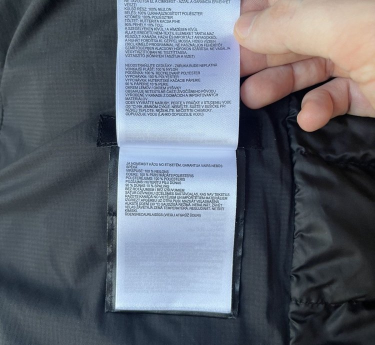Canada Goose Lodge Down Jacket Matte Finish - Size