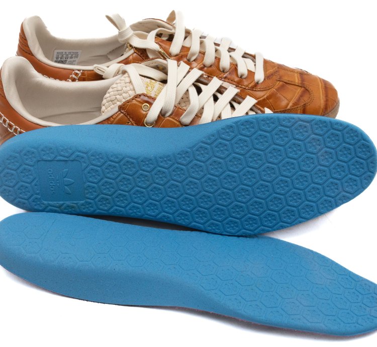 ADIDAS WHALES BONNER FW 24 Brown Croc Samba Sneakers