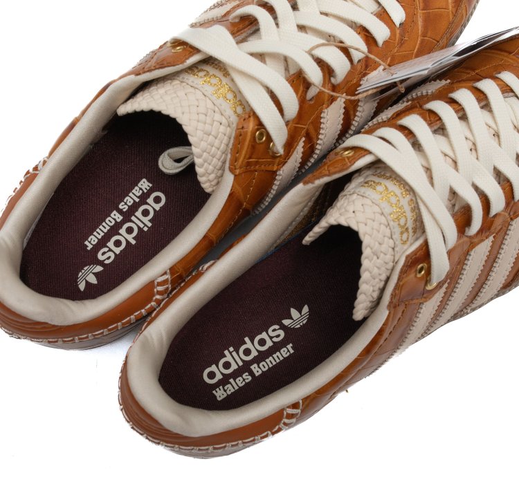 ADIDAS WHALES BONNER FW 24 Brown Croc Samba Sneakers