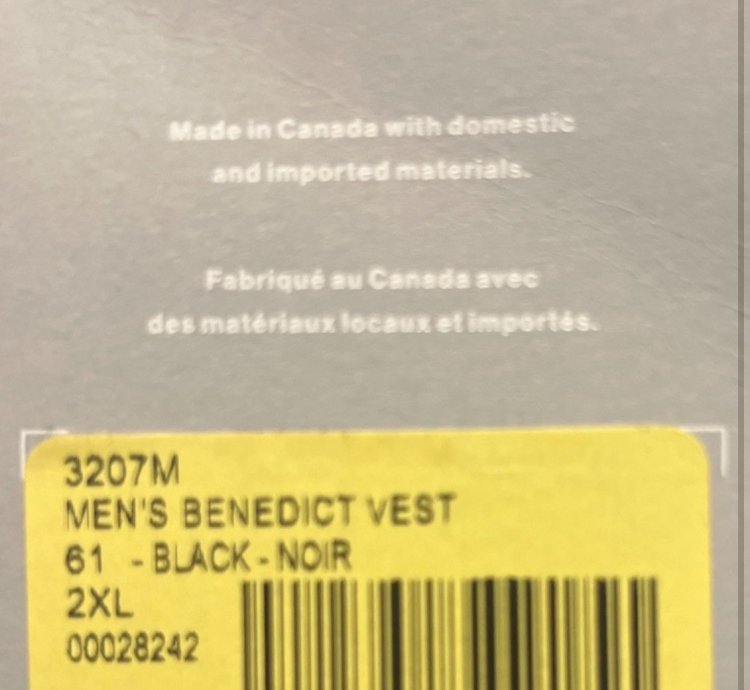 Canada Goose Men Benedict Vest