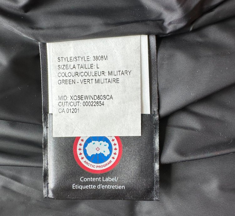 Canada Goose Military Green Wyndham Men Jacket