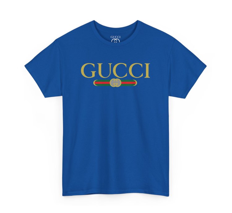 Gucci GG logo blue T-shirt - Size USA