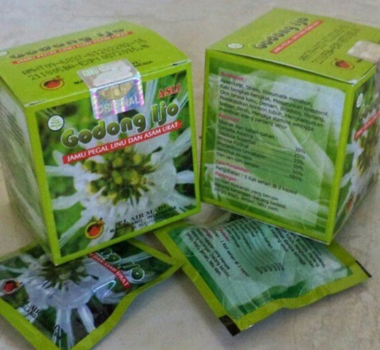 GODONG IJO Herb Overcome Rheumatic Pain and Gout 45gr 2 BOX
