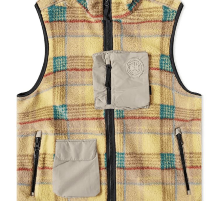 CANADA GOOSE NBA COLLECTION WITH UNION LEGION FLEECE VEST