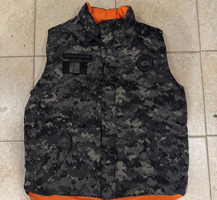 Canada Goose OVO Freestyle Vest in Digital Camo