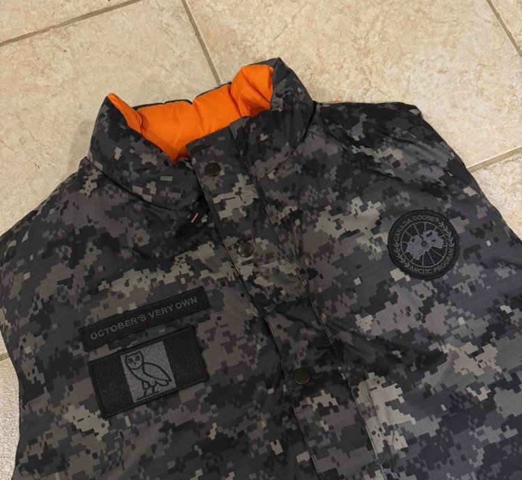 Canada Goose OVO Freestyle Vest in Digital Camo