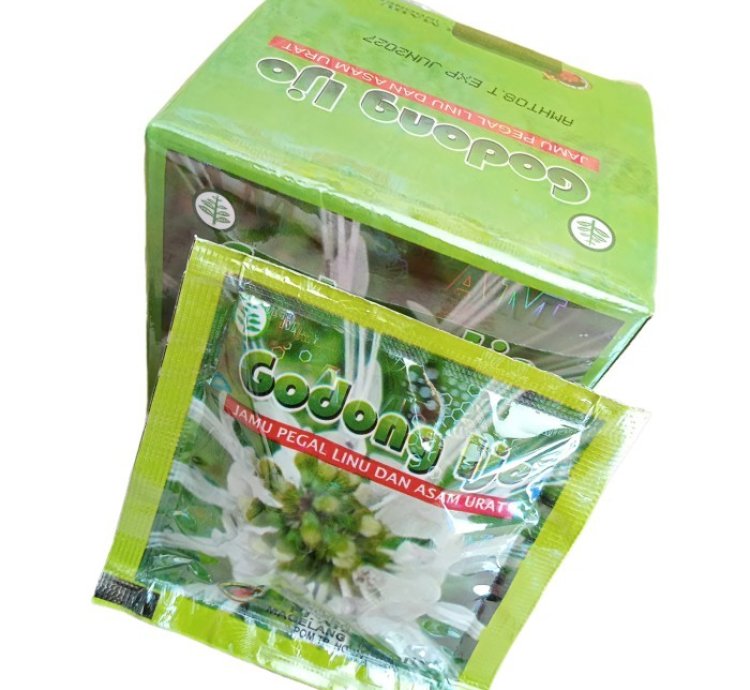 GODONG IJO Herb Overcome Rheumatic Pain and Gout 45gr 50 BOX