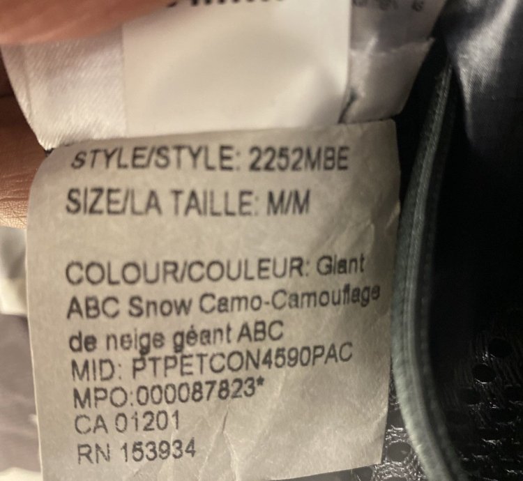 Canada goose puffer medium bape