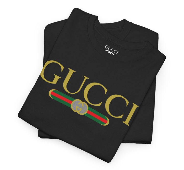 Gucci GG logo black T-shirt - Size USA