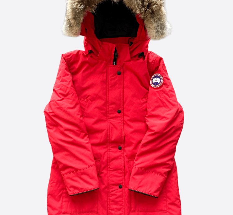 Canada Goose Red Trillium Fusion Fit Women Jacket