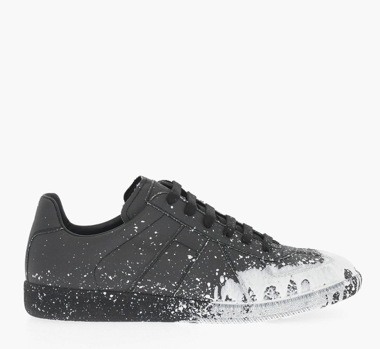 ARTISANAL Hand-Painted Maison Margiela Low Sneakers